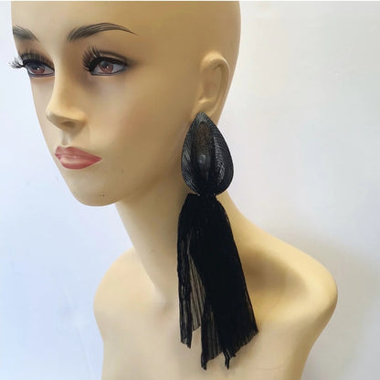 Ghost Tassel Earrings