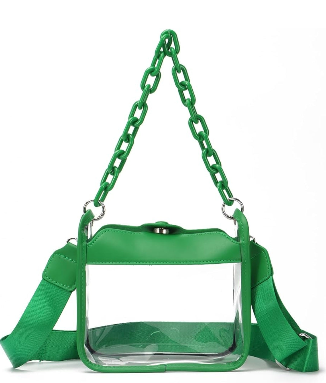 Clear Chain Tote