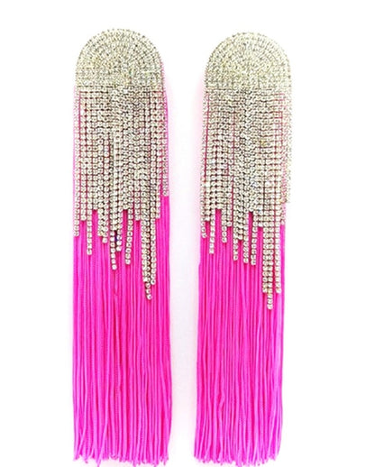 Chunky Rhinestone Tassels