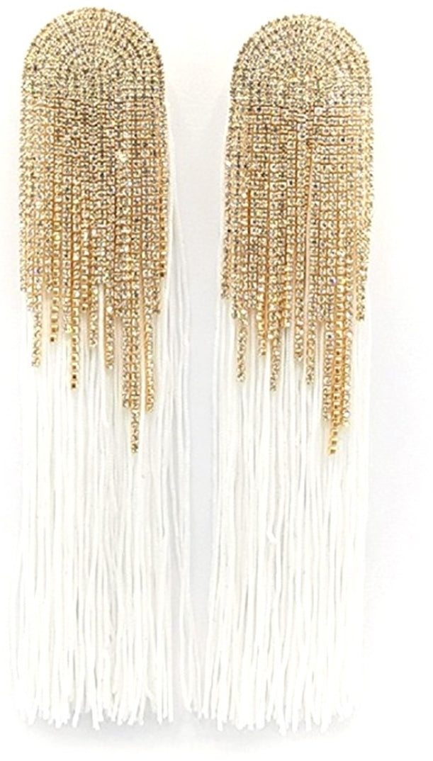 Chunky Rhinestone Tassels