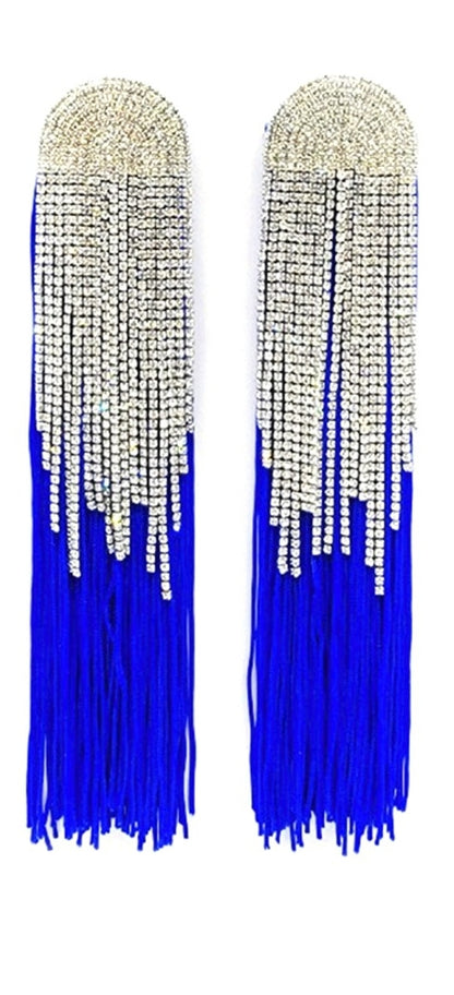 Chunky Rhinestone Tassels